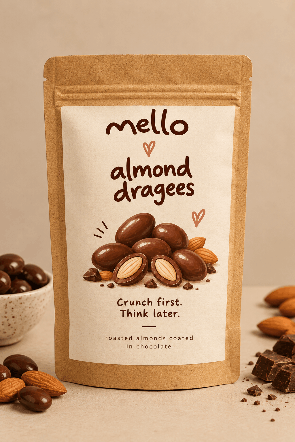 Almond dragees